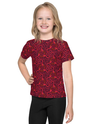 ENTRACLED SNAKES  Kids crew neck t-shirt
